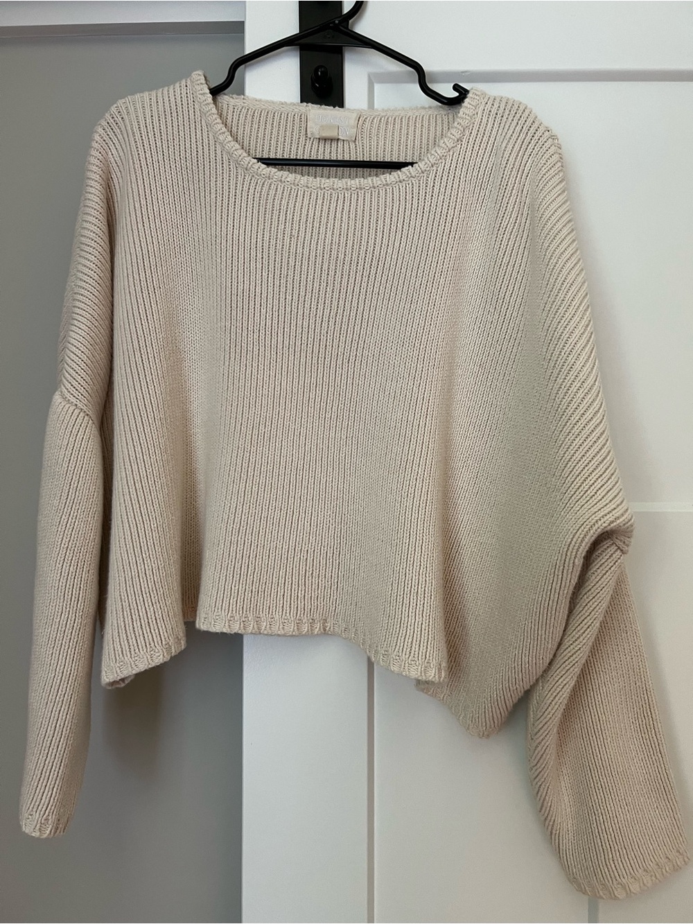 Honest Cotton Travel Sweater - Cream